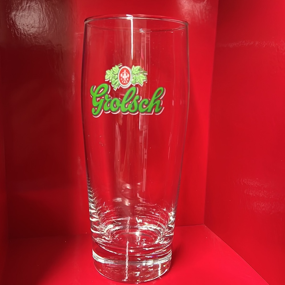 Grolsch Premium Lager Beer Glass